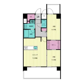 ETHOS HONGO【9階】の間取り