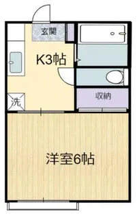 ユングハウゼ【1階】の間取り