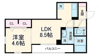 ルミリエ【3階】の間取り