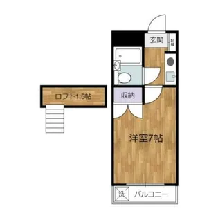 サニーライフ四谷【3階】の間取り