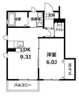 カーサT・K【1階】の間取り