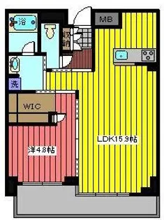 ザ・レジデンス川口南町【2階】の間取り