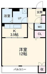 早苗ビル【4階】の間取り