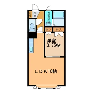 フレグランス529【2階】の間取り