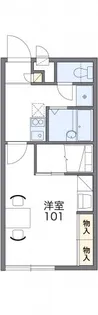レオパレスALF【2階】の間取り