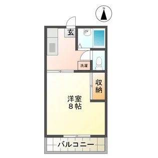 アクティブシティ C【2階】の間取り