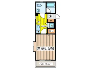 エクセルコ-ト成城【1階】の間取り