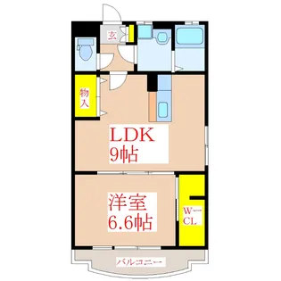 パストラル国分【2階】の間取り