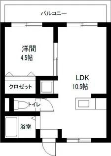 恒南コーポ【3階】の間取り