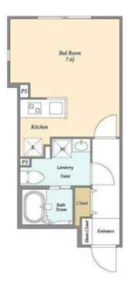 LUORE武蔵小山【5階】の間取り