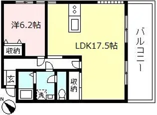 TSプラザ【2階】の間取り