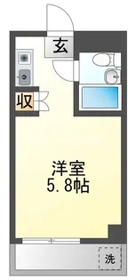 エステート一橋II【3階】の間取り