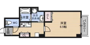 DAP梅田西【6階】の間取り