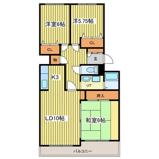 いちい278【1階】の間取り