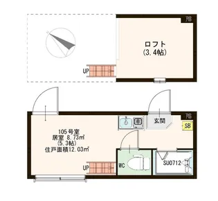 CRAISE【1階】の間取り