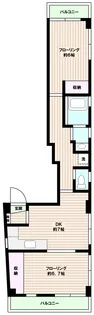 柳川ビル【3階】の間取り