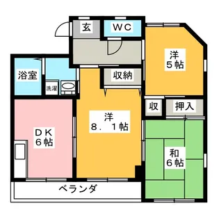 パークアベニュー【3階】の間取り