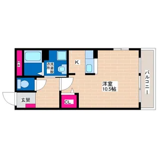 アドニスコートパートIII【1階】の間取り