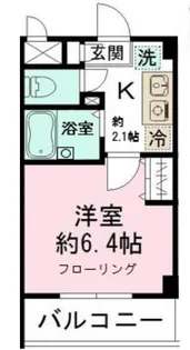 ミリアビタNo.5【2階】の間取り