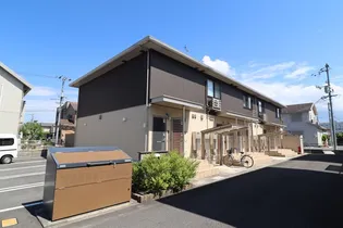岡山県岡山市北区北方3【アパート】の外観