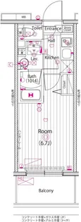 ガーラ・ステーション横浜三ツ沢【3階】の間取り