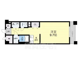 西宮アネックス【5階】の間取り