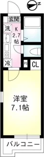 グランドール二俣川【2階】の間取り
