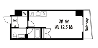 リヴェール・キワ【2階】の間取り