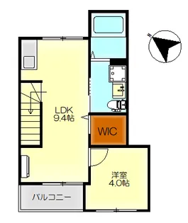 Prive広【2階】の間取り