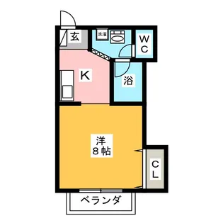 ブルースター【2階】の間取り