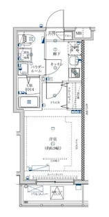 プレスト武蔵小杉【5階】の間取り
