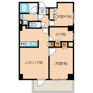 レジディア文京音羽【3階】の間取り