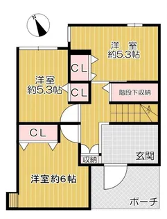 PROS TERRACE NORTH【1階】の間取り