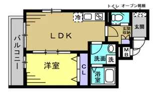 Moderato【2階】の間取り
