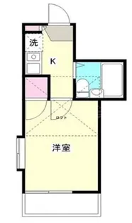 クレイドル中央【2階】の間取り