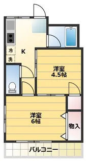 マークンコーポ【2階】の間取り