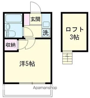 ロフティAーONE【2階】の間取り
