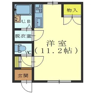 プチパレII【2階】の間取り
