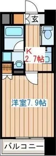 ラピスラズリ上杉【5階】の間取り