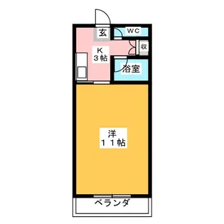 DISCUS【1階】の間取り