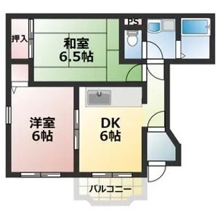 ガーデンハウスK B棟【1階】の間取り