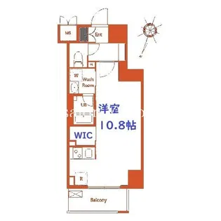 ジェノヴィア阪東橋スカイガーデン【4階】の間取り