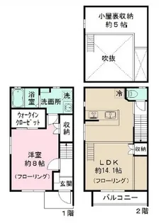 ミッテルドルフ新江古田の間取り
