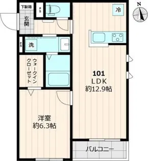 Renatus【1階】の間取り