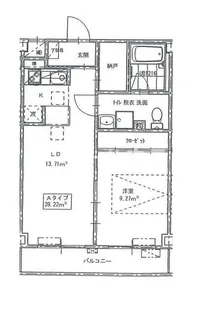 ティアラ緑が丘I【3階】の間取り