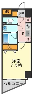 OMNIAFRAME新小岩【7階】の間取り