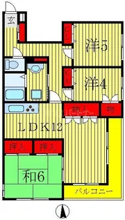 清倫マンション【2階】の間取り