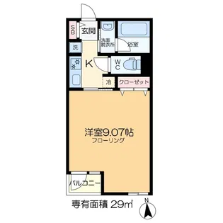ブライト本所【2階】の間取り