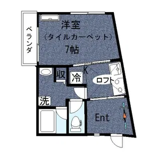 WJ・W 1【2階】の間取り