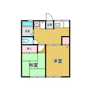 シティハイム保春院【2階】の間取り